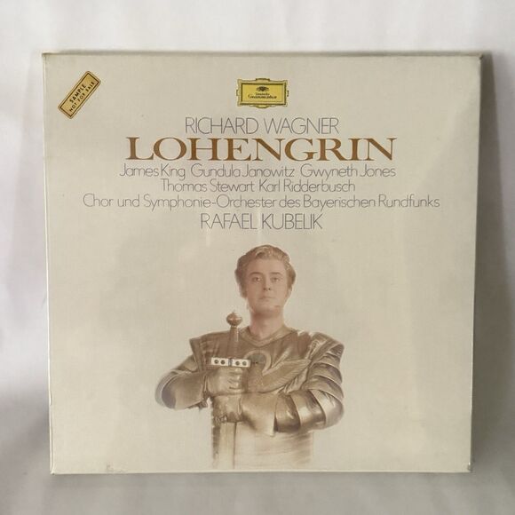WAGNER LOHENGRIN 5 LP Box Set - KUBELIK, DGG 2713005, w/ Booklet, New - Picture 1 of 9